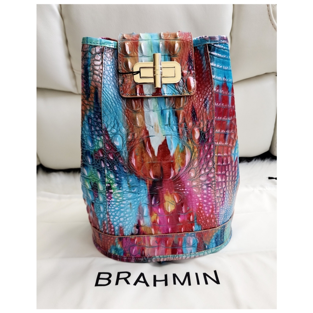 NWT Brahmin Maddie Fanciful Melborne Slingback w/dustbag